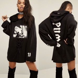 Fenty Puma x Rihanna Oversized Sweatshirt Dress
